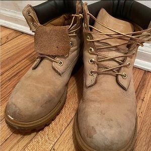 Tan Timberland Boots
